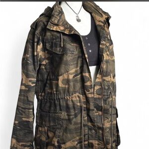 Camouflage Y2K Women’s Bluenotes Utility Jacket
